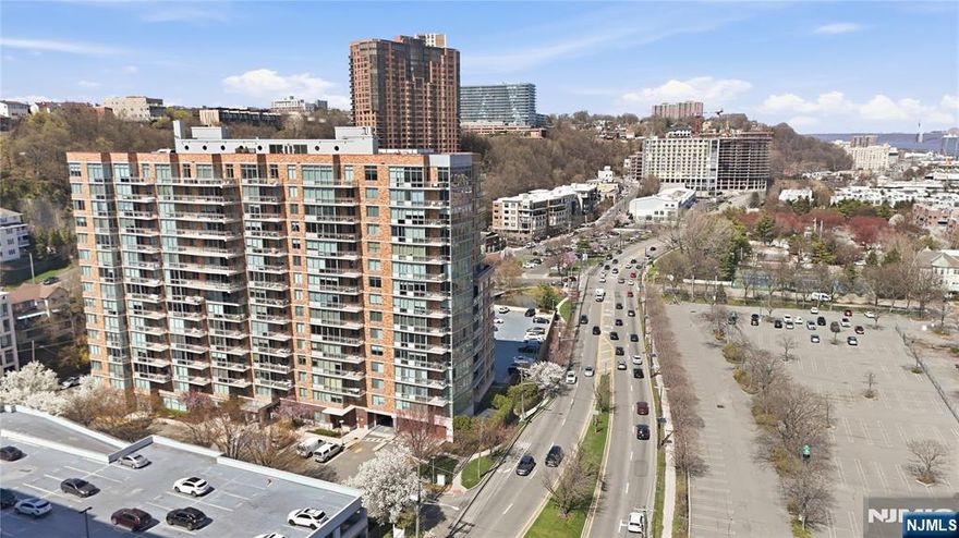 Sophisticated waterfront residence with breathtaking skyline views, where modern elegance meets urban energy. Renovated with custom features throughout, this 2 bedrooms, 2 bath home offers a private balcony to take in the scenery. Enjoy a lifestyle surrounded by scenic riverfront paths, perfect for an active and balanced way of living. Full service amenities include a doorman, pool, rooftop with BBQ, fitness center, co working spaces, and pet-friendly living. Seamless access to NYC completes this elevated living experience defined by style, comfort, and location. Appointments for showings this Saturday 4/18 and Sunday 4/19 by calling LA at 201-856-4351 between 12-2