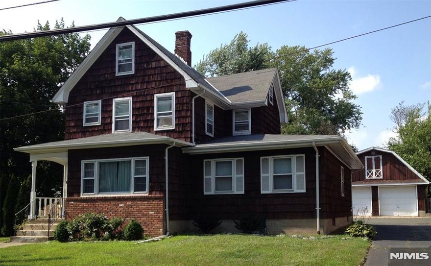 Hardwood Flooring throughout, large rooms (kitchen 17x11 + pantry, LR 18x12, DR 12x8, BR 14x12, BR 14x11). Central Air, first floor laundry, separate zones of heat 1st floor/basement. Basement features 2 finished/heated rooms. Use of backyard/deck. Tenant responsible for PSEG/Water/Tenant Insurance. No PETS (no exceptions). Landlord takes care of lawn and snow removal. (Both apartments have separate utilities) Washer and Dryer in unit (as is), tenant must supply own refrigerator. Within the next 6-12 months, landlord intends to construct a full bath in the basement and install an egress window in the room near the driveway so it can be utilized as a third bedroom. Currently cannot be used as a bedroom. NYC Bus at Corner of Cross/Godwin. ***Owner holds NJ Real Estate License***