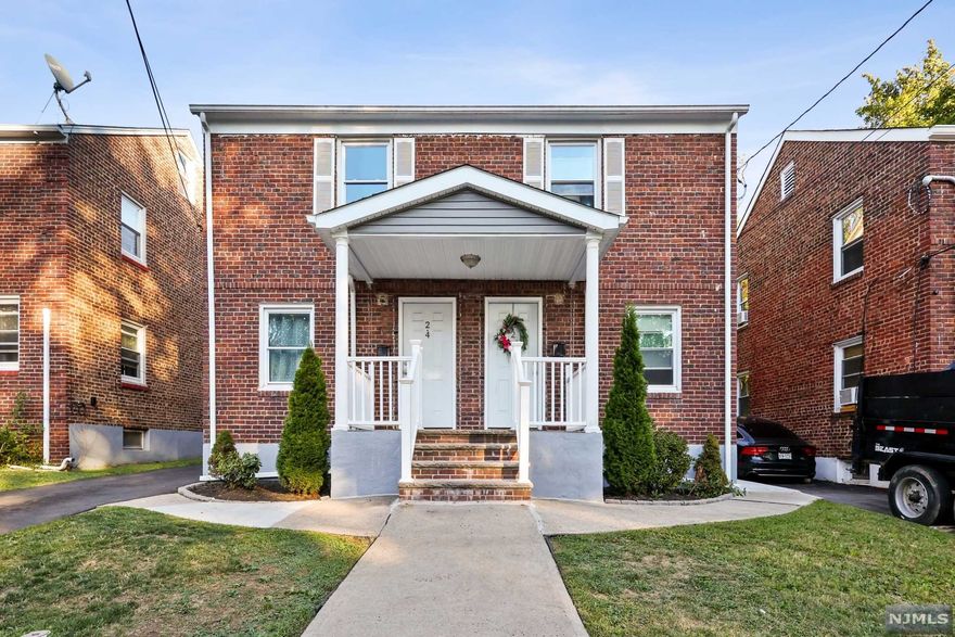 Newly Renovated side-by-side two family. Great cash flow. Close to public transportation. Both units have 4 levels with 4 bedrooms, 2 Full baths, living room and Eat in Kitchen with brand new stainless steel appliances. Hard wood floors throughout.