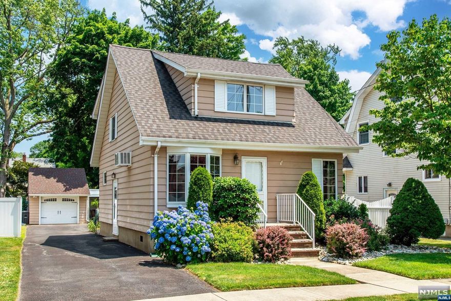 Welcome home to this charming Colonial on a great street in Pompton Lakes within walking distance of schools and shopping! NO FLOOD / NO PLUME! Move right into this 2 bedroom, 1 full bath home. The first floor features an open concept living room and dining room. The kitchen is conveniently located off the dining room. Off the living room there is a small room that is perfect for a home office. Upstairs you will find 2 bedrooms, both with walk-in closets, and an updated bath. The basement is partially finished and can be used as a rec room. The unfinished portion houses the mechanicals and the washer and dryer. The side door off the kitchen leads to the outside which is beautifully landscaped, has a one car oversized garage with attic storage and a covered patio that is perfect for gatherings.