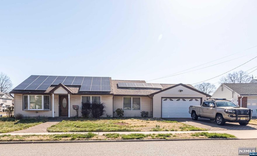 One floor living in this great Ranch! Great floor plan and amazing location. Features include large living room, kitchen with dining area and sliders to yard, 3 bedrooms, 1 full bath, large 2 car attached garage, central air, nice yard with Koi pond and more!