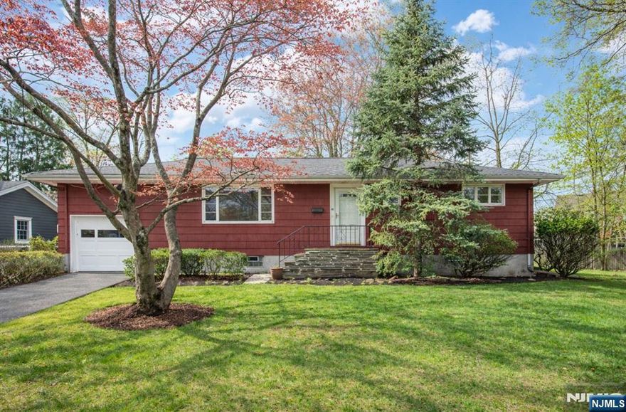 Who doesn't love a ranch?! It's effortless one-floor living, a smart layout and room to grow! Nestled in an amazing neighborhood, just 2 blocks from the highly sought-after Washington Elementary School. Freshly painted interior & hardwood floors create a light & bright move-in ready feel, while the spacious living room is drenched with natural light. Kitchen offers great functionality with option to personalize over time. Comfortable bedrooms, classic bath and an easy flowing layout make everyday living simple. The lower level provides excellent storage & future finishing potential, enhanced by recent professional waterproofing that add lasting peace of mind. Newer roof (2025) already checked off the list. Private backyard with room to play, garden, entertain and unwind. Home has Central Air but compressor not working. The West Caldwell lifestyle features convenient access to the best restaurants and pubs in Caldwell's famous downtown, top rated schools, parks, 2 town pools, NYC transportation, free summer concerts at the Gazebo and so much more!