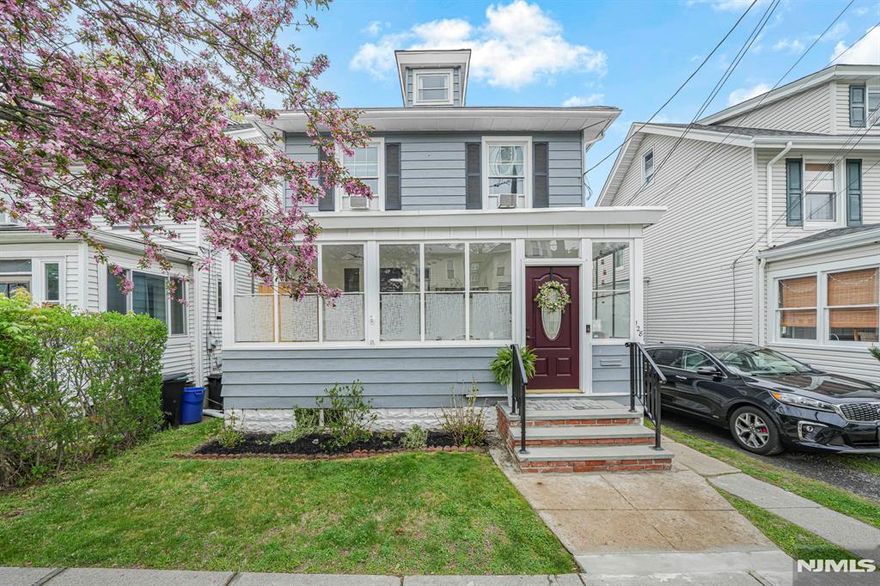 Well-maintained 3-bedroom Colonial in desirable West Orange location. Offering approximately 1,260 sq ft of living space, this home features updated flooring, renovated second-floor bathroom, and a finished basement for additional flexibility. Recent improvements include a newer furnace and water heater. Enjoy outdoor living with a registered deck, brick patio, and enclosed porch. Conveniently located near shopping, parks, and major transportation.