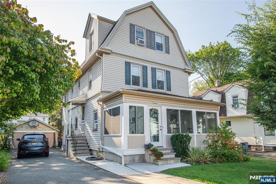 Welcome to this well-maintained, Owner Occupied and move in ready 2-Family Home, perfectly situated in the Heart of Caldwell! Whether you're looking for a smart investment property, a multi-generational living solution, or an opportunity to live in one unit while generating rental income from the other, this home checks all the boxes! The 1st Floor Unit offers single-level living with a Large Bedroom, Living Room, Work-in Kitchen w/Separate Eating Area, Front Enclosed Porch and Full Bath. The 2nd Floor Unit offers two levels of living space with up to 4 Bedrooms. The 2nd Level Includes a Living Room, Work-in Kitchen w/Separate Eating Area, Large Bedroom (Flexible space can be Den or Office...), and Full Bath The third floor Provides 3 Additional Bedrooms and plenty of Storage! Unfinished Basement with Tall Ceiling Height & Laundry. Two Gas Meters & Two Electric Meters. 2 Car Garage. Conveniently situated just off Bloomfield Ave & Downtown Caldwell! The Caldwell lifestyle features convenient access to the best restaurants and pubs in Caldwell's famous downtown, top rated schools, parks, 2 town pools, NYC transportation, free summer concerts at the Gazebo and so much more!