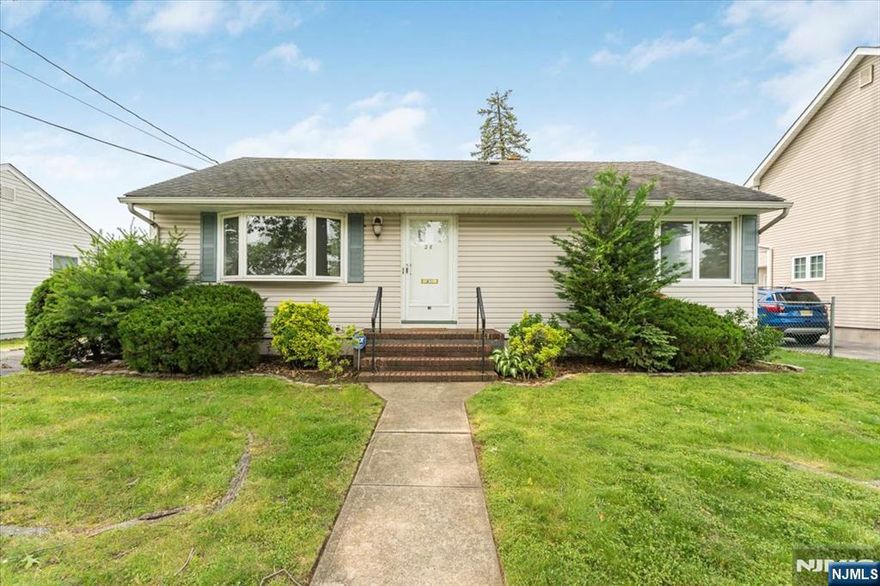Nestled in Cliftonâ€™s highly sought-after Richfield section, 28 Tamboer Ave offers easy access to NYC trains and major highways. This cozy ranch features 2 bedrooms, a formal dining room, and hardwood floors throughout. The basement includes a finished full bath and 2 bonus room, ready for your vision. Being sold as-is, this home is perfect for buyers looking to personalize, expand, and build equity in a thriving neighborhood. Donâ€™t miss the chance to own a value-packed property in one of Cliftonâ€™s most desirable areas!
