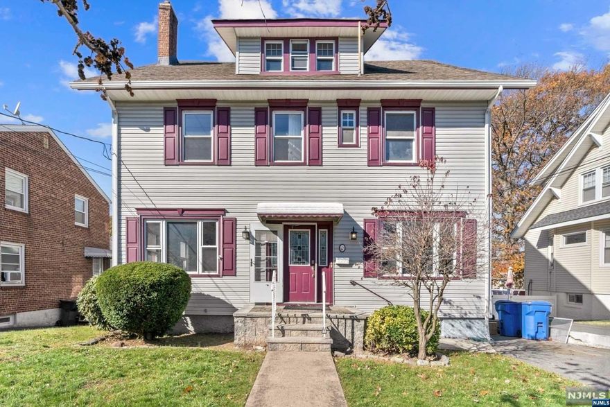 Amazing 2 family home in the heart of Rutherford. First floor huge Living room w/fireplace, 2 BR, new full bath, New Floors, New Kitchen with quartzite countertop and stainless steel appliances backyard access, private deck access. Second unit includes: MBR w/ Ensuite Bath, Formal LR, open to new updated kitchen, new Floors, Formal DR w/bonus closet, Main Bath all new. 3rd floor features additional 3 BRs and storage space. Full, half finished basement with tons of storage space and laundry hook ups. There is also half bath/toilet in basement. Detached garage private backyard off street driveway parking. Separate heat and hot water tank.