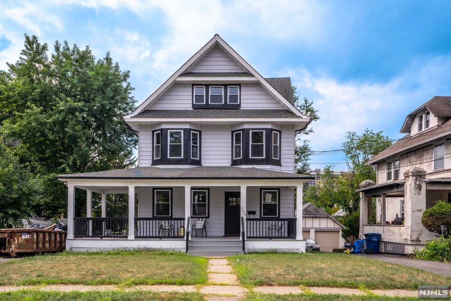 Completely renovated in 2022 top to bottom! This multi-family in convenient Hackensack is a perfect opportunity for a total investment property, or an owner-occupy home with added rental income. This charming Victorian with a large covered front porch is all new inside! Each unit boasts spacious and shining white kitchens with stainless appliances and open flows. Handsome, wood style floors throughout the interior, are easy care vinyl and the rooms are filled with natural sunlight from the windows all around. Hi-hat lighting in all the living areas provide ambient lighting as needed. New bathrooms sparkle with white and light gray accents and tile, white vanities and tub/showers. The first floor unit has 2 bedrooms, living room, dining room, kitchen and full bath. The 2nd unit encompasses two floors. The main floor hosts 2 bedrooms, living room, dining area, kitchen and full bath. 3rd floor adds 2 additional bedrooms and an office or flex room.