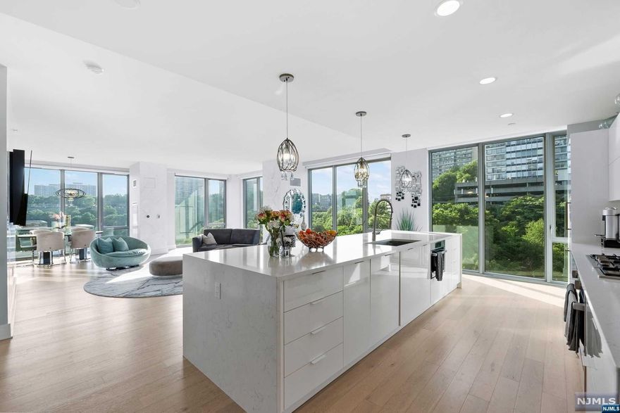 Experience the epitome of luxury living at Nine On The Hudson apartment Penthouse 13! This stunning residence offers breathtaking views of the Hudson River and the iconic New York City skyline from its expansive living room and private balcony. Boasting a spacious layout with 3 bedrooms, 2 bathrooms, and a home office! Equipped with high-end finishes including sleek hardwood floors, modern fixtures, and a gourmet kitchen with premium appliances and ample storage, this penthouse is perfect for both relaxation and entertaining. Residents also enjoy access to a range of luxurious amenities such as a state-of-the-art fitness center, swimming pool, a rooftop with breathtaking views, and concierge services. Conveniently located just minutes from Manhattan, and easy access to transportation options, dining, shopping, and entertainment venues. Don't miss the chance to experience unparalleled elegance and sophistication - schedule a viewing today!