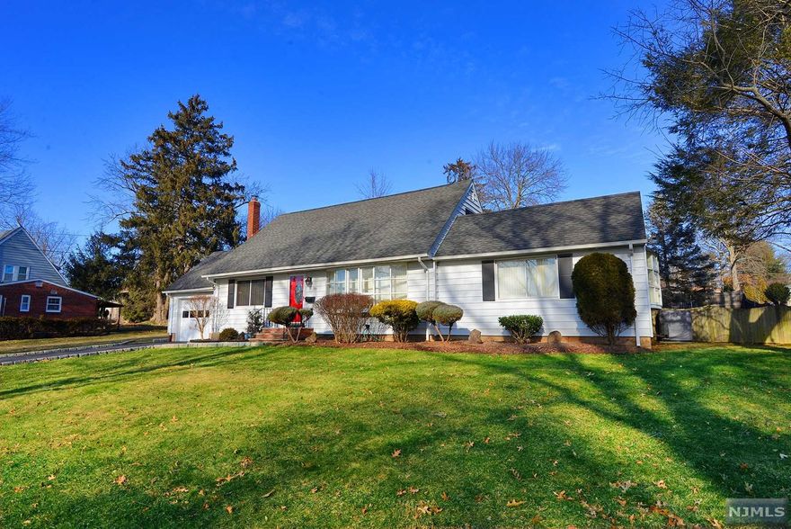 Welcome home to this charming, well maintained 3 bedroom, 2 bath expanded Cape Cod located in the heart of exclusive Cresskill NJ. First floor features one bedroom, one full bathroom, formal living room, family room, dining room, and kitchen. Beautiful hardwood floors throughout. Second floor has large master bedroom, walk in closet, 2nd bedroom and full bath. Basement is meticulous, providing plenty of storage and can easily be finished. Beautifully landscaped fenced in yard on large corner lot. Fantastic location, close to all, walking distance to shopping, public transportation, schools, restaurants and places of worship. Call today, this home won't last