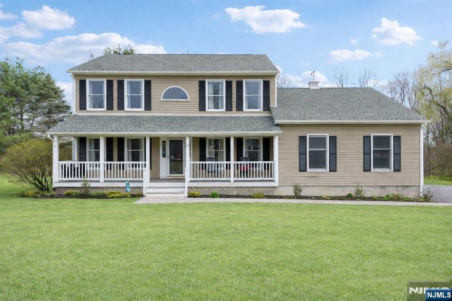 WELCOME TO THIS BEAUTIFULLY UPDATED 4 BDRM, 2.5 BA COLONIAL THAT PERFECTLY BLENDS TIMELESS DESIGN WITH MODERN COMFORT. FROM THE MOMENT YOU STEP ONTO THE FRONT PORCH INTO THE IMPRESSIVE TWO STORY ENTRY FOYER W/ SWEEPING STAIRCASE, YOU'LL FEEL THE WARMTH & THE ELEGANCE THIS HOME OFFERS. HARDWOOD FLRS FLOW THROUGHOUT. THE HEART OF THE HOME IS THE UPDATED KITCHEN, FEATURING A CENTER ISLAND & WITH PLENTY OF CABINETRY, PANTRY CLOSET & STAINLESS APPLIANCES. THE OPEN LAYOUT CONNECTS EFFORTLESSLY TO THE SPACIOUS FAMILY RM W/ SOARING CEILINGS & A WOOD BURNING FP, PERFECT FOR EVERYDAY LIVING & ENTERTAINING. SLIDERS LEAD TO THE DECK THAT OVER LOOKS THE LARGE 1.8 ACRE CORNER LOT. ENJOY HOSTING GET TOGETHERS W/ SEPARATE FORMAL LR & DR. THE PRIMARY SUITE IS A TRUE RETREAT, COMPLETE W/WALK IN CLOSET & A SPA-LIKE BATH W/SOAKING TUB & LARGE WALK IN SHOWER. A SPACE DESIGNED FOR PURE RELAXATION. LOTS OF LARGE CLOSETS THROUGHOUT THE HOME ENSURES EVERYTHING HAS ITS PLACE. ADDITIONAL FEATURES INCLUDE CA, CVAC, A 2-CAR GAR & A FULL UNFINISHED BASEMENT READY FOR YOUR VISION. THIS MOVE-IN READY HOME OFFERS SPACE, STYLE, AND COMFORT IN EVERY DETAIL. DON'T MISS THE OPPORTUNITY TO MAKE IT YOURS!