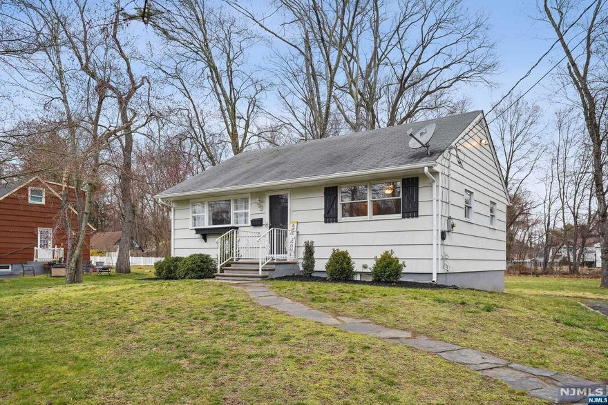 Don't miss the opportunity to buy this well maintained move in ready 2 Bed home or use the Huge .41 acre property to build your dream home in Pequannock. Close to great schools, ball fields, parks, New 4.8 mile Walking/Bike path, shopping and so much more. Easy NYC access via bus stop .25 mile walk or Mountainview train station(free parking) is within 2 miles of home. Full walk up /stand up Attic 6 ft high center with tons of storage or perfect for an addition.