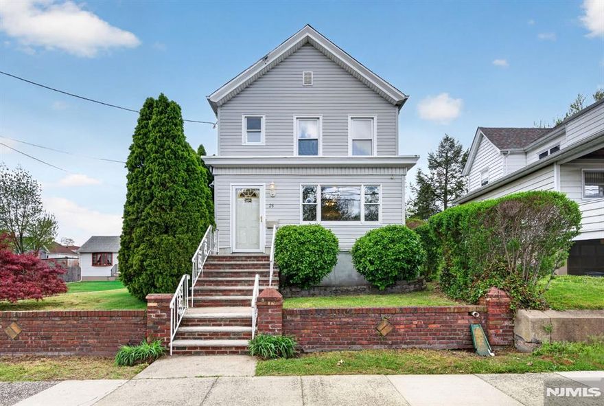 Welcome to this bright and inviting three-bedroom, 1.5-bath home, perfectly situated on an oversized lot with scenic park views. Filled with natural light, this home features a spacious living room and an open-concept layout that seamlessly connects the kitchen and dining area ideal for both everyday living and entertaining.The newly updated kitchen offers a warm, modern feel with quartz countertops, a large seating area with barstools, and brand-new stainless steel appliances, including a refrigerator, dishwasher, and oven/range.Step outside to a generous deck, perfect for relaxing or hosting while enjoying the peaceful surroundings.Meticulously maintained, this home truly reflects pride of ownership and is priced to sell.Close to park, schools, public transportation and Houses of worship. Highest and best 4/30/26 by 12