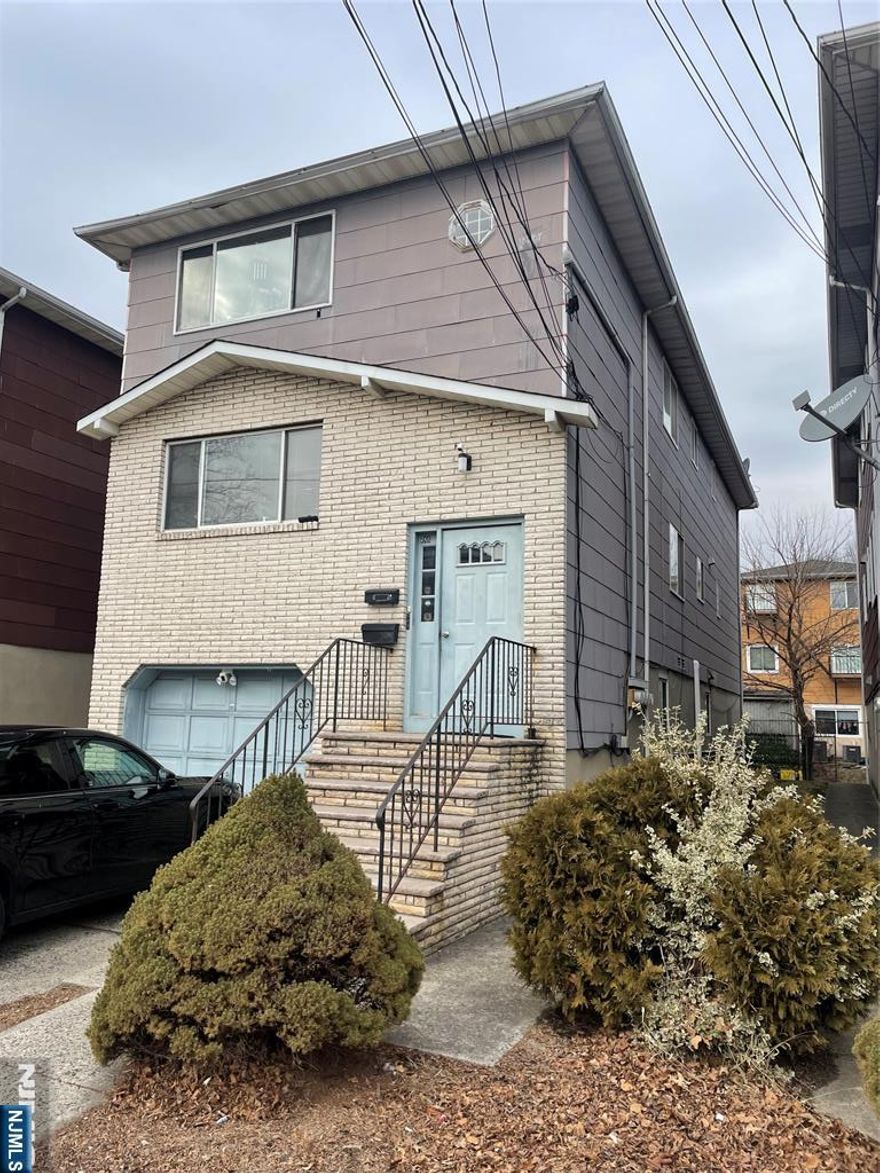 Excellent opportunity to own a 3 family home in Harrison . Lot Size 30 X 100 . Spacious layout with 6 Bedroom's and 3 Full Bathroom, Garage and parking for 2 Cars . Perfect for first time buyer. A block away from NJ Transit (#40) and walking distance to the Path Train Station , Close to Rutgers University, NJIT, Public Schools, Hudson Park , Mayor Highways . Separate Utilities with 4 electric meters and 4 hot water heaters.
