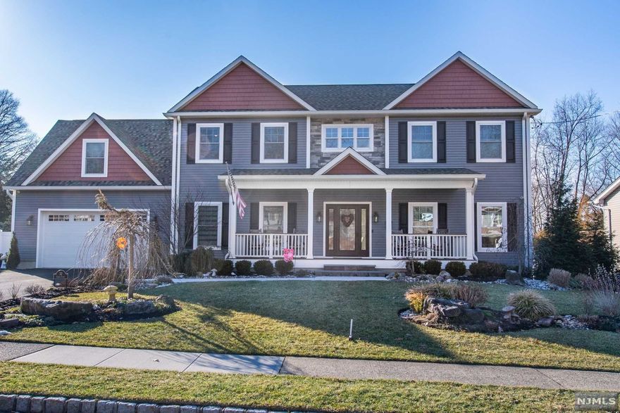 Center Hall Colonial is a SHOW STOPPER w/ attention to detail throughout. A grand 2 story entry leads to the open concept 1st floor which boasts 9' ceilings, Sonos surround sound, breathtaking living room with Dimplex fireplace & coffered ceilings. Designer kitchen is functional yet stylish with leathered quartzite countertops, marble backsplash, oversized island & high end appliances. Formal Dining Room w/tray ceiling off Kitchen. Follow the Accent Gridwall up the staircase to the 2nd floor where you will find 4 generous sized bedrooms, gorgeous main bath & convenient laundry room. You'll feel like you're in a luxury hotel when you enter the primary suite with expansive walk-in-closet and full bath with rainfall shower. Finished basement with 9' ceiling offers additional living space. For More Info Contact LA