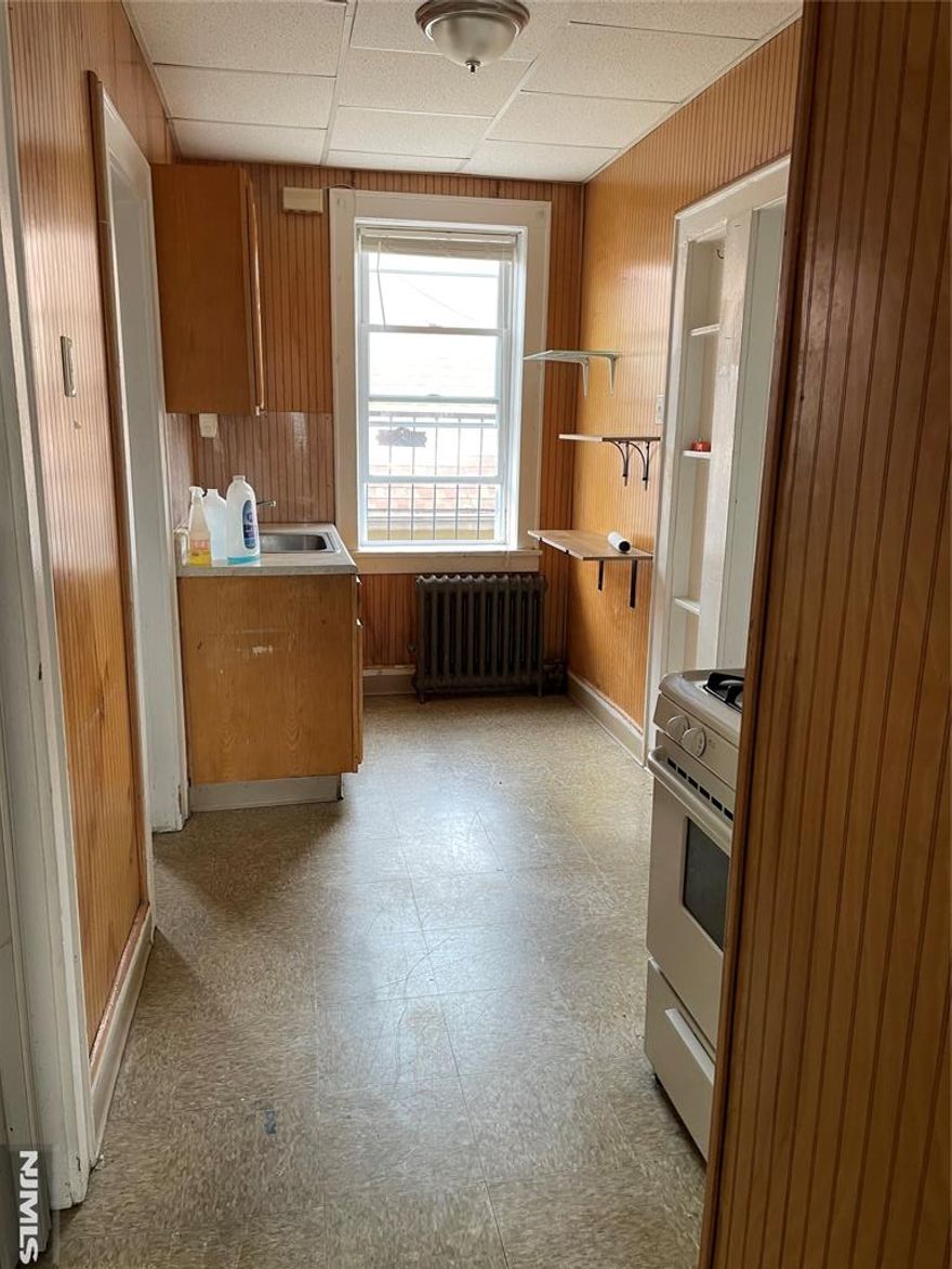 1 Bedroom/1 Bath apartment. Tenant pays for electricity and cooking gas; landlord pays for heat, hot & cold water, and sewer. This unit is on the third floor. Maximum of 2 people allowed in the apartment. No pets allowed.