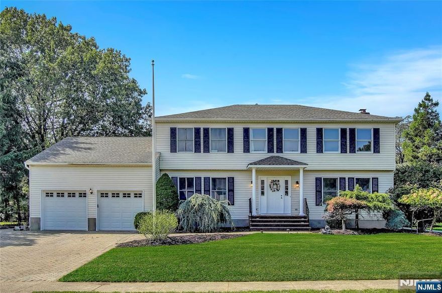 Spacious 5BR/3BA Colonial rental in Mahwahâ€™s desirable Fardale section. First floor offers a formal living room, dining room, large family room with brick fireplace and built-ins, eat-in kitchen with sliders to deck/backyard, plus a versatile bedroom and full bath. Upstairs includes four generous bedrooms, a primary suite with full bath and walk-in closet, additional hall bath, and laundry on the bedroom level. Hardwood floors throughout. Lower level features a finished basement with bar area and ample storage. Oversized 2-car garage with tall ceilings and direct access. Expansive backyard with deck, lawn maintained by landlord. Tenant responsible for snow removal. Washer/dryer provided. Pets considered case-by-case. Landlord reserves right to store some items in a section of the basement (non-intrusive). Convenient location close to schools, shopping, and commuter routes.