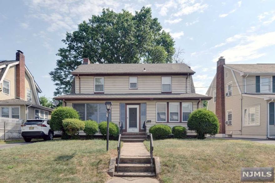 BIG SINGLE FAMILY HOME FEATURING 4 BEDROOMS & 1.5 BATHROOM(s) IN THE DESIRABLE HILLCREST SECTION IN THE CITY Of PATERSON! The First Floor Offers A Living Room, Separate Dining Room, Fire Place, & An Eat-In Kitchen. The Second Floor Offers 4 Bedrooms With 1 Full Bathroom. The Basement Is Partially Finished With A Half Bath & Tons Of Potential!. Detached Garaged Offers Plenty Of Parking. Nice Backyard! Close To The Highway, Mass Transit, Shopping, Restaurants, Schools, & Houses Of Worship. This Property Offers Everything You've Been Looking For!