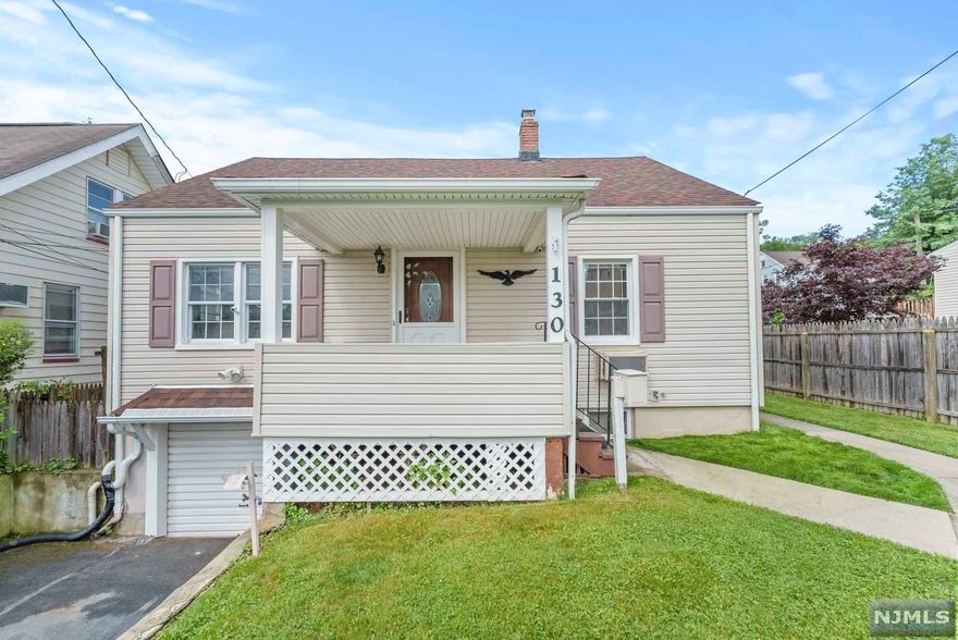 This 3 bedroom home has been family owned since 2005 with recently updated roof, boiler, hot water heater, pool liner, siding, and stucco. It offers a spacious backyard, a deck for relaxing, and a crystal clear pool to escape the summer heat waves. Garage contains full entry to basement. The first floor offers 2 bedrooms, a full bath, spacious living room and eat-in-kitchen. The second floor contains a bedroom, a lounge area, a HUGE closet, and a half bath that can be converted into a full. Light pours into the home from bright windows all around. There are plenty of spaces to share quality time together and also spaces to find privacy. 1331 sq ft. All this for a competitive price in the heart of the NYC suburbs. A problem-free property - Charming interior! Original Character! Fantastic location! Pool is well maintained.