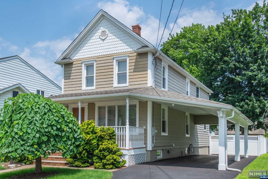 Great Location & ready to move right in! This updated Colonial will win you over with a charming Lemonade Porch, Fenced in Yard & a pool for those hot summer days. There are 7 Rooms, 3 bedrooms & 2 full bathrooms. Owners have kept it extremely well-maintained inside & out with many improvements. Outside-the level yard is professionally landscaped & note newer Cedar Impressions siding. Enjoy relaxing on your front porch or gather on your back Deck or Paver Patio for meals or grilling. For those hot Summer days, enjoy a dip in the above-ground pool with fully fenced yard & storage shed. Updated carport and newer driveway- parking for 4 cars. The interior is updated & captivating-gleaming newer H/W in main rooms, updated Kitchen & Baths, Den, Formal Dining room & Full bath & Laundry on the 1st floor. Upstairs, 3 bedrooms & another Full updated Bath. Attic offers great storage possibilities. Basement is unfinished. Two zones of heating and CA cooling with a newer HW Heater.