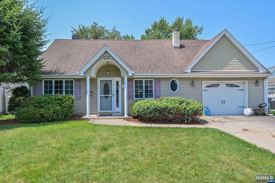 Charming updated Cape Cod featuring 3 bedrooms & 2 bathrooms located on a quiet residential street. Greet your guests in the living room of this open concept home. The living room flows into the eat-in kitchen which has access to the laundry room & large pantry. The dining room offers the perfect space to enjoy a quiet meal at home or entertain your guests for any Holiday meal. French doors from the living room lead out to the spacious patio & large fenced in yard. The family room is truly the heart of the home & offers plenty of space to relax. The full bathroom features tub shower & storage vanity which completes the first floor. Retreat upstairs to find 3 spacious bedrooms & full bathroom. The full bathroom is complete with tub shower, storage vanity & linen closet. Fully fenced in yard is the perfect backyard retreat complete with patio, above ground pool and plenty of lawn space. 1-car attached garage. Located near Saddle River Park & new town Rec center & gym. NOT in Flood