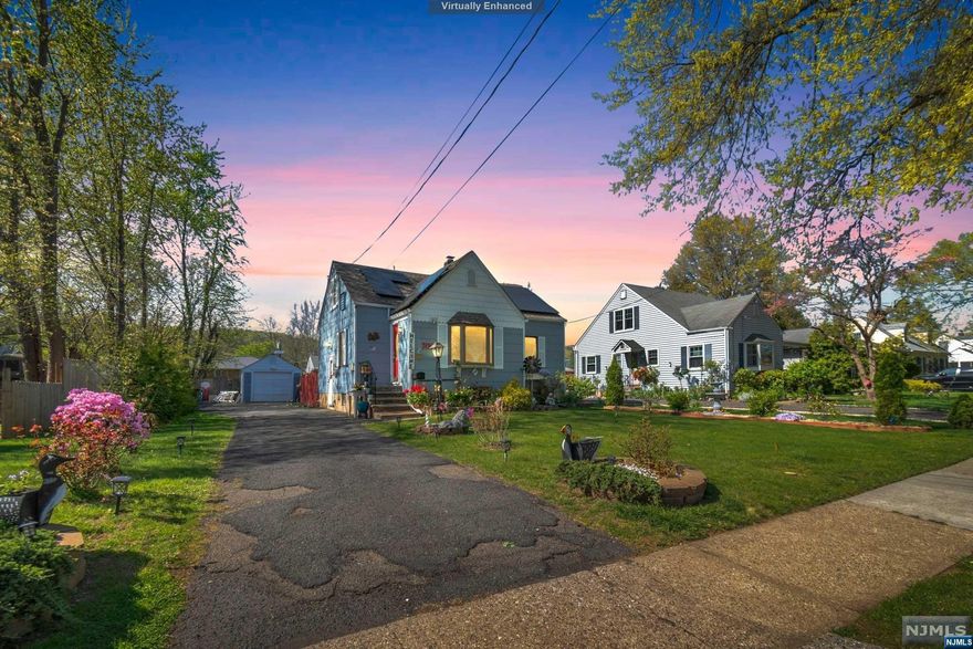 Welcome to North Plainfield's Hidden Gem! Nestled on a spacious 60x153 lot, this incredible Cape Cod home offers 4 beds, 2 baths, and a world of charm. Step inside to find a bright and airy living room with gleaming hardwood floors and oversized windows, leading to a designated dining room and an updated kitchen with ample cabinetry, large casement windows, and recessed lighting . The first floor also boasts 2 beds, 1 bath, and a versatile office space. But the true entertainment oasis awaits as you step outside onto a sprawling deck overlooking a meticulously maintained landscape and a large backyard adorned with an above-ground pool. Upstairs, discover 2 more beds and a full bath. The partially finished basement offers endless possibilities, from a craft room to a laundry area with lots of storage. With a detached car garage, a large driveway, and a shed for additional storage, this home has it all. Don't miss your chance to experience North Plainfield living at its finest.