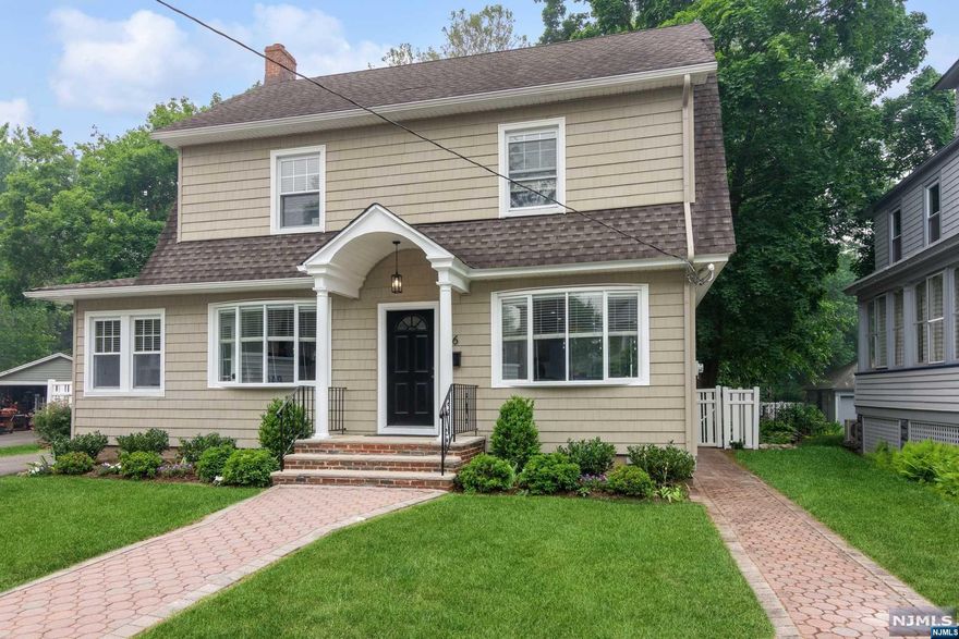 This 4 BR home is located in one of Bloomfield's best-kept secret neighborhoods. Situated at the border of Glen Ridge, on bucolic Winsor Place, this almost 1/2 acre property is convenient to the midtown direct train. The spacious kit/ DR has generous storage, tiled backsplash, pantry/coffee station, Bosch app & loads of English country charm. The bright & airy LR w/ WBF, open the French doors & enjoy the view of your park-like backyard. A private office w/ windows facing the front & backyard is ideal for WFH. Upstairs is a serene primary BR & 2 more sizable BRs w/ lots of closet space. Getting ready in the morning is a pleasure in your freshly-painted oversized main bth w/new double vanity. On the 3rd FL is a fam rm. A 4th BR w/split AC is perfect for guests. A large basement w/ French drains & sump pump is waiting to be finished. The fenced yard incl a paved stone patio, a Japanese maple, & blooming hydrangeas. The large dbl car gar & parking for 4+ cars is a fanatic's dream.