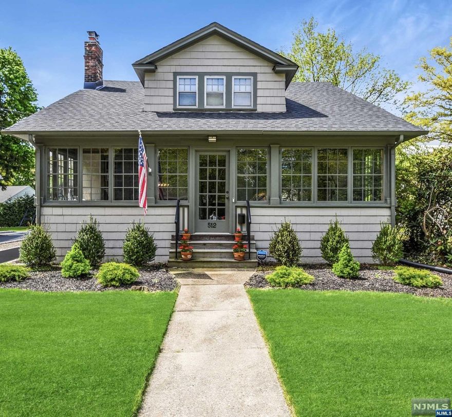 Look no further! Pack your bags and move right into this stunning residence on a DOUBLE LOT just a few blocks from Glen Rock's top-rated downtown. You'll enjoy hosting all of your loved ones in this wonderful Craftsman style home which offers around 3,000 square feet of prime entertaining space. The enclosed mahogany front porch welcomes you into the 1st floor with a living rm, dining rm and spacious flowing floor plan, boasting a large eat-in custom kitchen fit for a chef. From 4 spacious bedrooms + office, to gleaming hardwood floors, to sun-soaked windows, 2 porches, meticulously maintained bathrooms, handcrafted woodwork, a recently refinished basement, a 2-car garage, + a massive private property the size of a park, you will fall in love with this spotless stunner in Glen Rock's most premiere neighborhood. New roof, new AC units, new recessed lighting + more. You'll find yourself just steps to direct NYC transit, Niche.Com's top-rated schools, award-winning parks, + downtown.