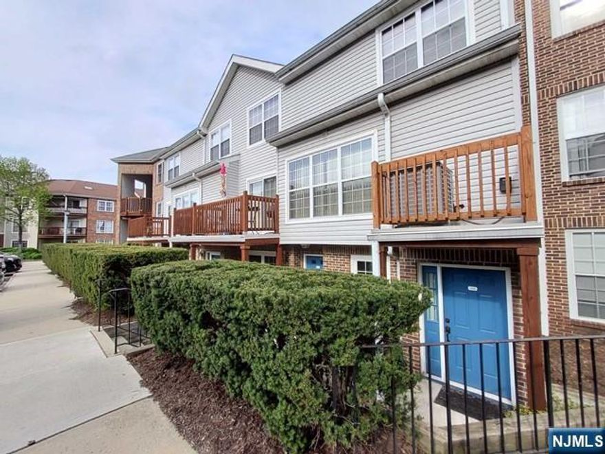 Gated Community, Beautiful Bright Duplex Style Unit, Main Level has Large Living Rm, Dining Rm, Large Modern Eat-in Kitchen w/Granite Counter Top, Sliding Dr to Balcony, Powder Rm, 2nd Level has 2 Good Sized Bedrooms, Large Full Bath w/Separate Shower and Tub, Laundry Set in 2nd level, Main Level with Carpet and 2nd Level with Hardwood Floors, Central Air, All changed Windows and Sliding Door, One Assigned Parking Space & Plenty of Free Guest Parking, 24Hr Gated Doorman, Indoor Swimming Pool that allows you to swim all months, Gym, Sauna, etc. Amenities are included in Rent, Very Convenient Location to commute to Manhattan. Move-in Fee $450, Refundable Deposit $500, Cable $64/Mth, Tenant pays 1.5 Month Sec Deposit, Tenant Insurance, No Pets Please.