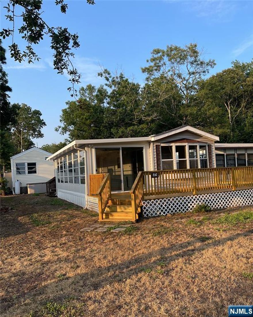 Welcome to 86 Townsend Creek Drive, a cozy 1-bedroom, 1-bath mobile home offering comfortable living in the heart of Dennisville Lake Resort. Step inside to find a bright living area, functional kitchen, and an inviting bedroom with ample storage. The full bath is conveniently located, making the layout practical and efficient. Outside, enjoy the low-maintenance exterior and peaceful setting within the Townsend Creek community. Located just a short drive to the Jersey Shore beaches, local shopping, and outdoor recreation, this home combines convenience with affordability. Don't miss this opportunity to own your place at the shore schedule your showing today!