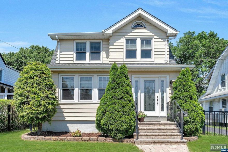 This Charming Colonial is conveniently located to all Major Highways & George Washing Bridge. Routes 80/95 1 block away and Bus transportation steps away on Broad or Grand Avenue. The home has natural woodwork & hardwood flooring throughout. All good sized rooms with a very nice flow. The cozy Living room with fireplace flows into the FDR or the updated kitchen which then leads to a wonderful Florida room that has access to backyard & patio. Great for Entertaining! In addition to all the charm, there is a whole house water filtering system. This Home faces South with a lovely view of Crystal Lake. All Offers in writing with Pre-Approval to LA.