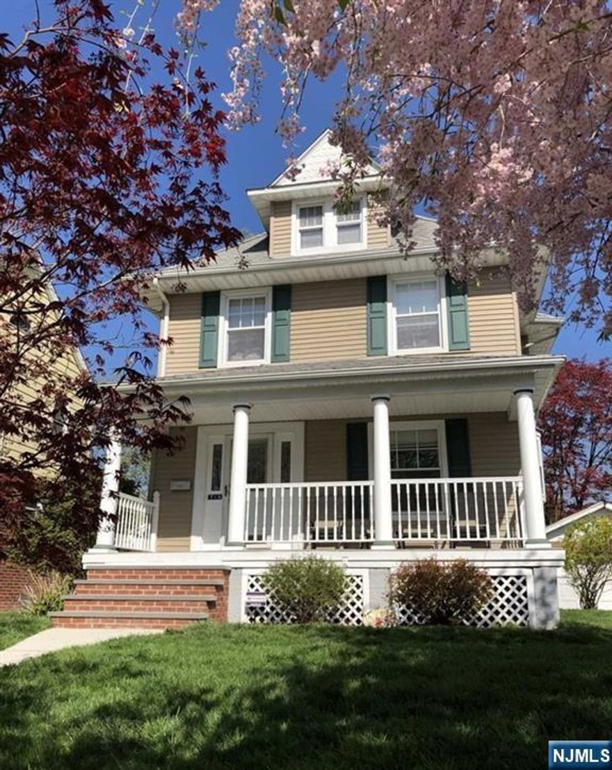 Welcome to this beautiful side hall colonial home located in the Fairmount section which is one of the most desirable areas! This spacious single-family residence offers 3 bedrooms and 3 bathrooms, providing the perfect blend of comfort and functionality. The first floor features a living room, formal dining room, spacious kitchen and family room ideal for entertaining friend's and family. Second level offers generous size primary suite with a walk-in closet, updated bathroom and balcony, along with two additional bedrooms and updated full bathroom. The attic level boasts a large bonus room that can easily serve as a home office, playroom, or additional bedroom. Additional features include a finished basement with full bath and office. New roof and composite flooring on front porch. Enjoy the prime location close to schools, shopping, dining, and transportation, making this an easy choice for commuting.