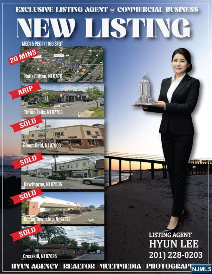 All showing must after business hour Please do not go to the business directly