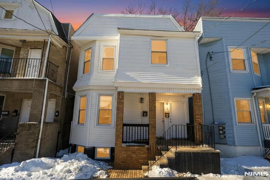 Newly updated 2 family home with INCREDIBLE LOW TAXES for owner occupant or investor! This multi unit property features spacious bedrooms, new hardwood floors, updated kitchens and baths, forced air heat, a full unfinished basement, updated plumbing & electrical, and much more! The first floor includes a living room, 3 bedrooms, eat-in kitchen, and full bath. The 2nd floor includes 3 bedrooms, living, eat in kitchen, full bath, and an additional spare room / office / or possible 4th br addition! The basement is large with a good ceiling height, ideal for finishing to add additional living space. The exterior has been refreshed to create a nice curb appeal, and the backyard is large and has many possibilities as well. The location is ultra convenient, located near major transportation, downtown Newark, hospitals, schools, and major highways. This home is excellent value in today's market, especially with the super low taxes of only $1,819 per year!