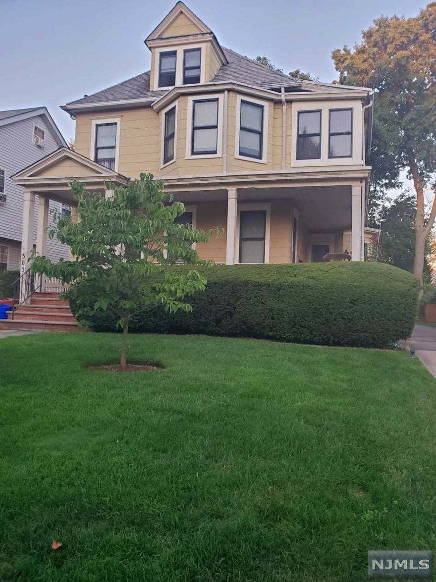 Lovely spacious and bright colonial home with five good size bedrooms and 3 bathrooms. Lots of storage. large living room, formal dining, Modern Kitchen with new stainless-steel appliances. Unfinished basement with high ceiling. Wrap-around porch that is perfect place to relax. 5-6 cars long driveway. Two car detached garage. Beautiful front lawn and deep backyard. Near to schools, shops, lots more amenities. Easy access to highways, local and New York transportation.