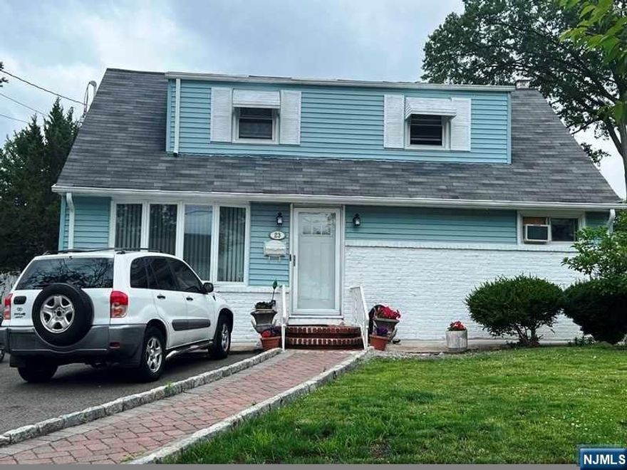 Great Cape Cod single-family house featuring on the first level living room, dining room, kitchen, main bathroom, and two bedrooms. The second level has two bedrooms. The house has a finished basement with a laundry room, a summer kitchen, a full bathroom, and an exit to the backyard. The highest and best offers are due on Friday 8/11/2023 at 10:00 AM