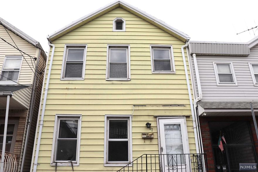 Wonderful opportunity in the heart of the Iron Bound Section of Newark. This 2 bed, 1 bath home has an open floor plan, spacious back yard, and with the right vision and ideas can become a dream home. Conveniently located close to shopping, restaurants, public transportation, and major highways with an easy commute to NYC. Don't miss out come see it today.