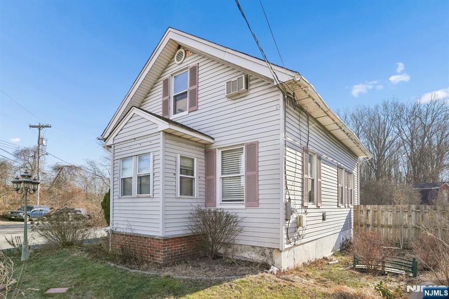This home presents an excellent opportunity for its next owner to update, personalize, and truly make it their own. Set on a level corner lot with public water and natural gas, the property features off-street parking, a spacious fenced backyard, and a washer and dryer on site for everyday convenience. Located close Route 80, the home offers easy access for commuters. A great option for buyers looking to build equity over time or the savvy investor looking for an opportunity in Denville.