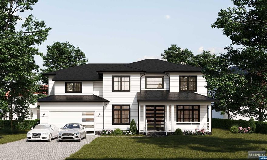 Situated on over 0.3 of an Acre in a sought after neighborhood, this beautiful, NEW CONSTRUCTION 6 bd, 5.5 Ba home is complete with designer modern day decor. The Gourmet eat-in kitchen features custom cabinets, large center island, high end appliances and quartz countertops and a walk in Pantry. It opens up to the Family rm with electric fireplace and sliders to an oversized deck overlooking the large backyard. An impressive double height ent. foyer, Liv rm, formal din rm, guest ensuite, powder rm and a mud rm complete this level. The 2nd fl. is home to 4 beds incl. a gracious Primary Suite w enormous walk-in closet & spa-like bath w soaking tub, stall shower & dual sinks. One additional Bedroom is an en-suite, other two bedrooms share a full bath & Laundry Rm for convenience. The Fin. Basement w 9 ft ceilings is equipped with a Bedroom, private Office & large Rec Room w built-in bar w custom cabinetry & full Bath. Comes with smart home features and10-YEAR BUILDERS WARRANTY.