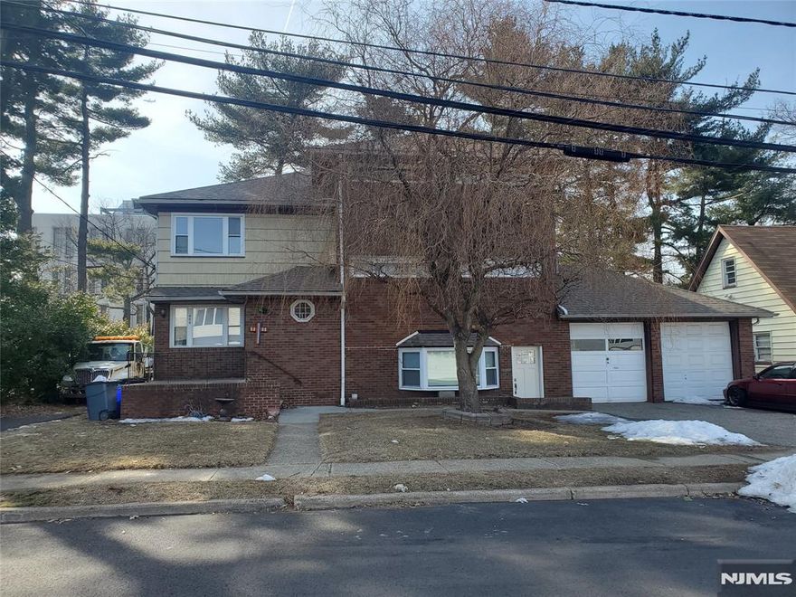 FANTASTIC FULLY RENOVATED 2nd Floor 3 BEDROOM / 1 BATH APARTMENT! ALL NEW INSIDE! Beautiful Bright Kitchen with Vaulted Ceiling, Center Island, Tiled Backsplash, New SS Dishwasher, Stove and Refrigerator!! Large Living Room, Hardwood Flooring throughout. Three Bedrooms are a Generous size with double Closets. Full Bath is all New with Tiled Shower and Hook-Ups for Laundry! Baseboard Heat, Wall AC Units are included in place. Shared use of Backyard. One Driveway Parking Spot included. Street Parking is also allowed. Tenant to pay their own Utilities. NO PETS, No Smoking. Convenient to Schools, Houses of Worship, Parks & Shopping. AND Very Close to major Highways Rt. 80, GSP & Rt 4. Donâ€™t miss this Beautiful Apartment!!