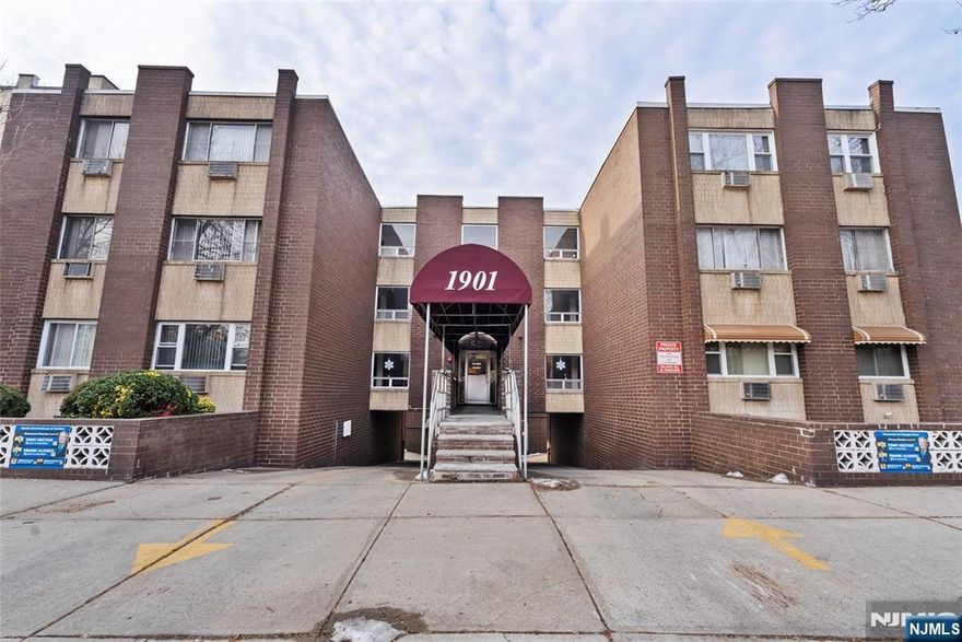 Welcome to this bright and updated 1-bedroom, 1-bath condo located on the 3rd floor of a well-maintained, professionally managed building along Kennedy Boulevard. This approximately 650 sq ft residence offers a functional layout, modern finishes, and excellent commuter convenience. The unit features wide-plank wood-look flooring throughout the living and bedroom areas, complemented by recessed lighting and crown molding. The open living/dining area provides comfortable space for everyday living and entertaining. The updated kitchen includes white shaker cabinetry, granite countertops, subway tile backsplash, and stainless steel appliances, including a gas range and built-in microwave. A peninsula counter offers additional prep space and casual seating. The modern bathroom is finished with custom tile flooring, a fully tiled shower with decorative accent tile, a sleek vanity, and updated fixtures. The bedroom is generously sized and features double closets and great natural light. Additional highlights include in-unit washer, on-site laundry room, and heat and hot water included in the maintenance, offering added value and predictable monthly expenses. Ideally located along the Kennedy Boulevard corridor, close to shopping, dining, parks, major highways, and convenient NYC transportation, this move-in-ready home is perfect for commuters or owner-occupants seeking comfort and accessibility.