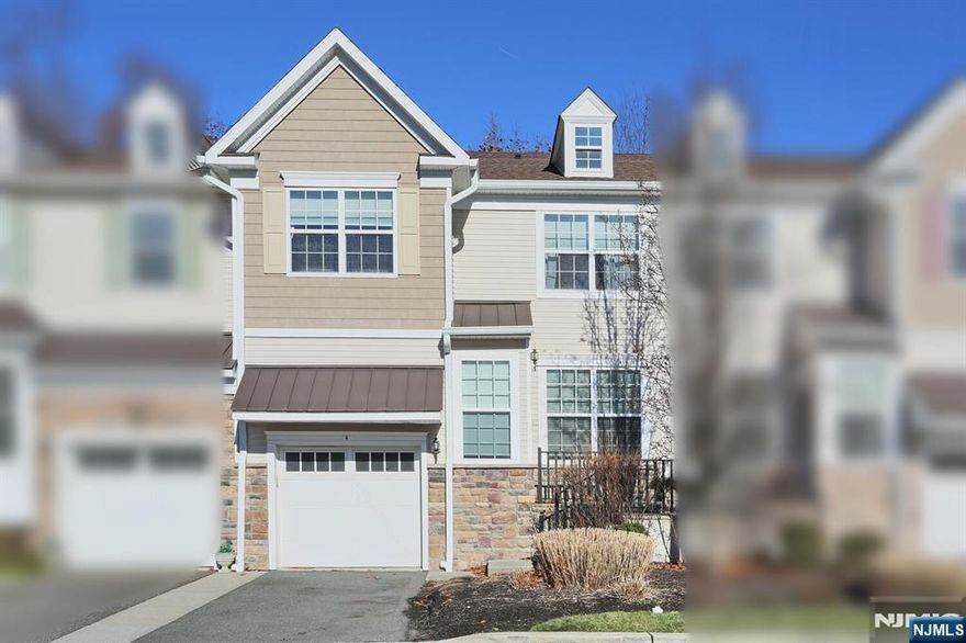 Beautifully updated 4 bedroom, 3.5 bathroom townhouse in Waldwick's sought-after Farm Estates community. This spacious home features an open-concept main level with bright living and dining areas, a well-appointed kitchen and convenient in-unit laundry. The generous primary suite plus 3 additional bedrooms offer ideal flexibility for families, guests or dedicated WFH space. Enjoy central air, ample storage and both a garage and additional parking space. Located on a quiet cul-de-sac near parks, schools, shops and transit, this home delivers comfort, convenience and room to live and work with ease. A rare rental opportunity, don't miss it!