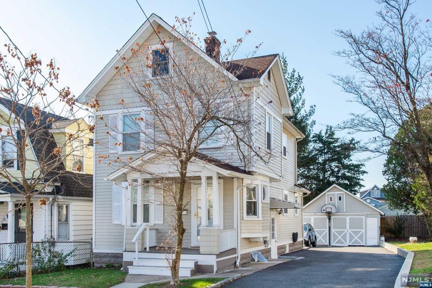 Fully renovated three bedroom Colonial with one full and two half baths. This house has beautiful hardwood floors on the first floor, spacious rooms and tons of character both inside and out. Granite kitchen with backsplash and stainless appliances. Very nice neighborhood with a good size backyard and a large two-car garage.