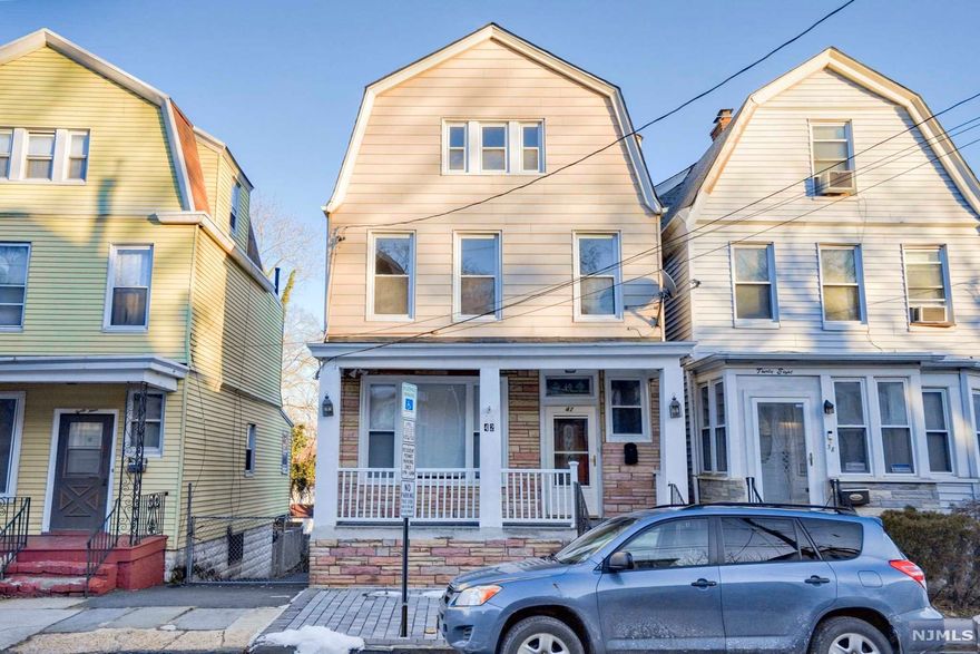 Amazing three levels of living space in this fully renovated single family home! Pool, deck, parking, yard, fully renovated? What else there is to ask for. First floor offers a fully renovated granite counter-top kitchen, gorgeous open concept with living room and dinning room. Second floor offers 3 bedrooms and one full bathroom. Third floor offers a large master suite with a full bathroom, enjoy your privacy on the third floor of this home. Basement is fully finished with a full bathroom. Stepping out of this house you will encounter a large deck with above ground pool! Your summers will be perfect! Large backyard/parking behind the house! come and see it now