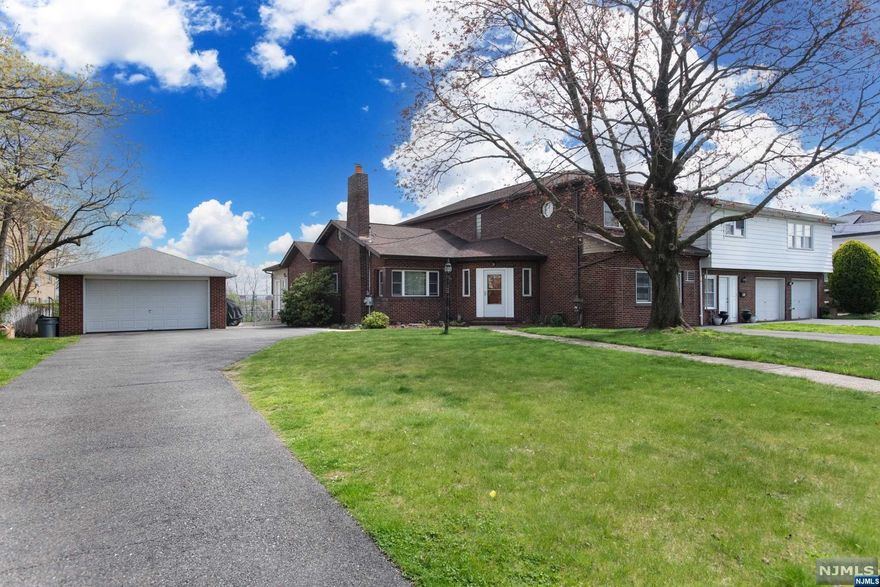 This 2-family home is truly a gem for investors, with its 3 bedrooms and 4 full baths providing ample space for tenants. The first floor boasts a spacious family room, a well-equipped kitchen, and a sunroom that offers a stunning backyard view that is spacious which is ideal for relaxation and hosting gatherings. On the second floor, you'll find another family room, an eat-in kitchen, a full bath, and a nicely sized bedroom for added comfort. The fully finished basement is a standout feature of this property, offering a summer kitchen, a recreation room, an office space, and outdoor access for convenience. With 2 detached garages and 6 parking spaces, parking will never be an issue for you or your tenants. Situated near parks, schools, shopping, and restaurants and with easy access to New York City, this property strikes the perfect balance between tranquility and urban convenience. Don't let this fantastic opportunity slip away. This home also can be purchased with MLS#24012083.