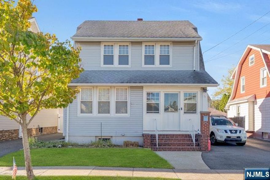 Lovingly owned & well-maintained side hall colonial filled with timeless character & beautiful oak trim featuring modern upgrades, generous room sizes, plenty of natural light makes this home a perfect blend of comfort. style & functionality. Upon arrival, you will be greeted by a cozy encl. front porch which is a great spot to enjoy your morning coffee or unwind after a long day. Step into the spacious LR with decorative fireplace that enhances the homeâ€™s warmth & charm. DR allows you and your guests to create lifelong memories, updated EIK offers an abundance of cabinets, tile floor, s/s appliances, pantry, recessed lighting & skylight. Den & half bath for convenience complete the 1st level. Retreat upstairs to the primary BR, main bath & 2 addâ€™l brs one of which accesses the attic space that can be transformed into an office, playroom, or home gym. Full, unfinished bsmt also adds room to expand or create a custom space that fits your needs. The side entrance gives convenient access to the yard, making outdoor living a breeze. Enjoy the ease of a long drwy for off-street parking & detached garage provide ample parking & storage. A lovely backyard ideal for relaxing or entertaining. Replacement windows, hw floors, stained glass window, recessed lighting, newer furnace, H/W heater â€™21. Conveniently located near schools, dining, shopping and easy access to most major highways. A true gem with great curb appeal. Home is move-in ready and is waiting to welcome you home!