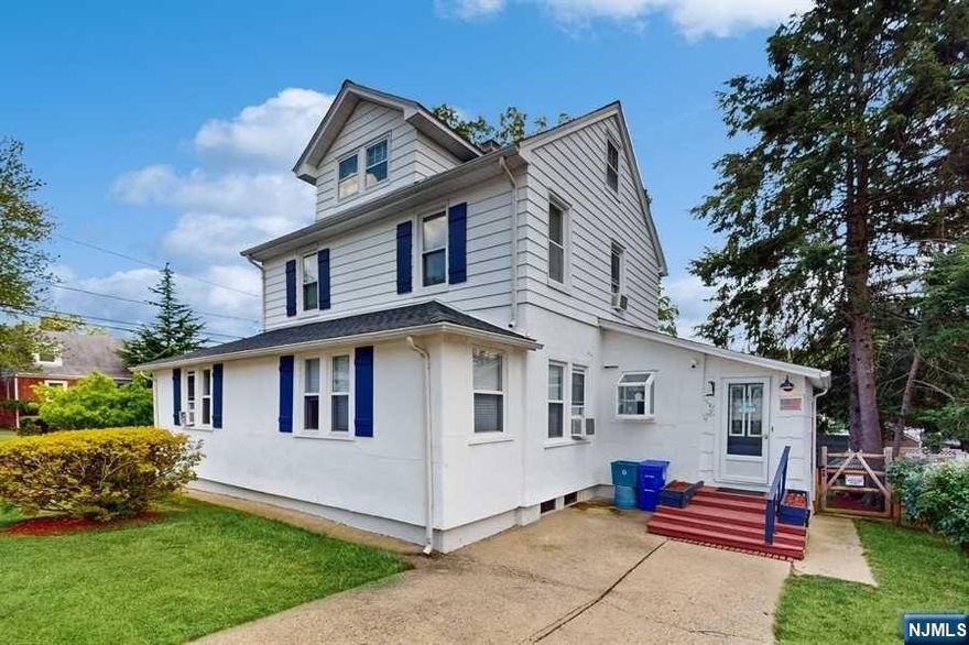 Charming colonial offering and spacious living room, formal dining rm, large, eat-in kitchen, bedroom and powder room on 1st level. The 2nd floor features a primary bedroom, full bath in hallway and another bedroom, walk-up to attic space. There is a full, partially finished basement with laundry room and storage space. This home is ready for you to move right in. Close to schools, transportation, houses of worship, and shopping.