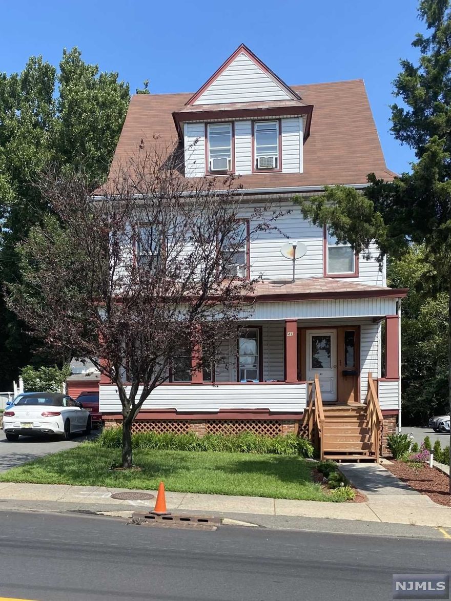 Walking distance to William Paterson University!!This Multi-Family home with finished attic & beautiful private yard is Move-In-Condition. Recently renovated 1st fl has 2 bdrms,LR & brand new EIK,2nd fl consists of large EIK,3 bdrms and LR plus there is the finished attic with 3 more bdrms,full bath & kitchen,new appliances in all kitchens,replacement windows,3 furnaces,2hwh,shed and be converted back to garage,Long driveway,plenty of parking. CASH OR CONVENTIONAL MORTGAGE ONLY AS IS! Highest and Best by Wednesday, April 13 at 5:00 PM.