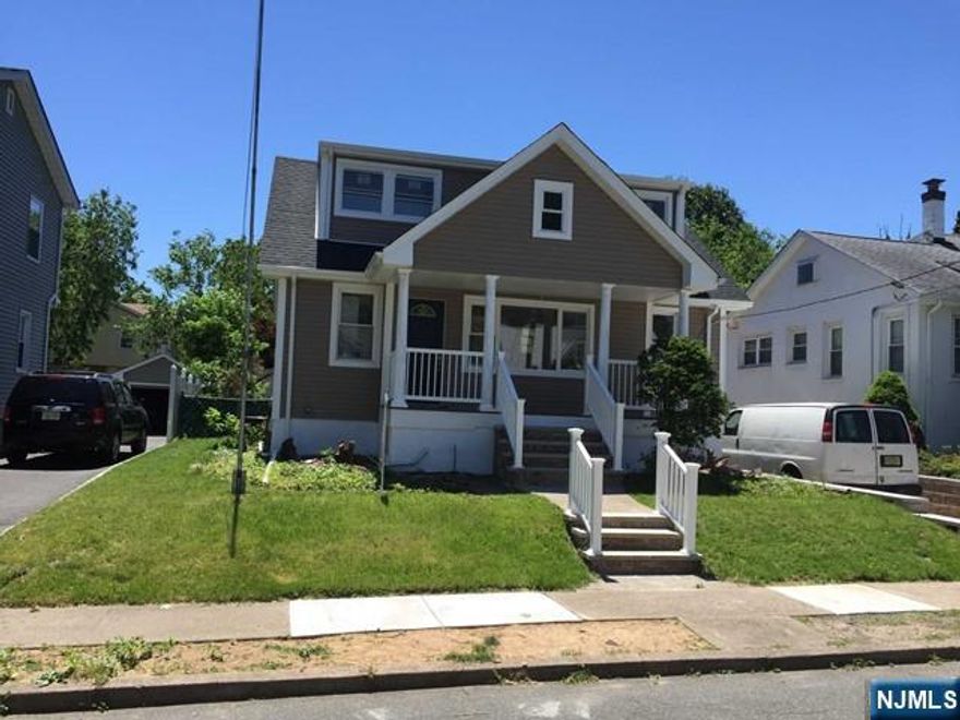 Best location in town where you can see the park from your front porch or backyard huge deck. This renovated amazing house has it all: beautiful kitchen and bathrooms, hardwood floors throughout. Enter the bright full of light first floor open plan of a large living room, kitchen, dining area with glass doors leading to a huge deck overlooking the private backyard with a view of the park. A nice size bedroom and a full bath completed1st floor. 2nd floor has a large master bedroom, a full bath and another BR. Basement is full, finished, with laundry, rec room, office, storage, powder room and a door to the backyard. 2 car detached garage with electric doors and long driveway with room for 3 more cars. close to school and NYC transportation