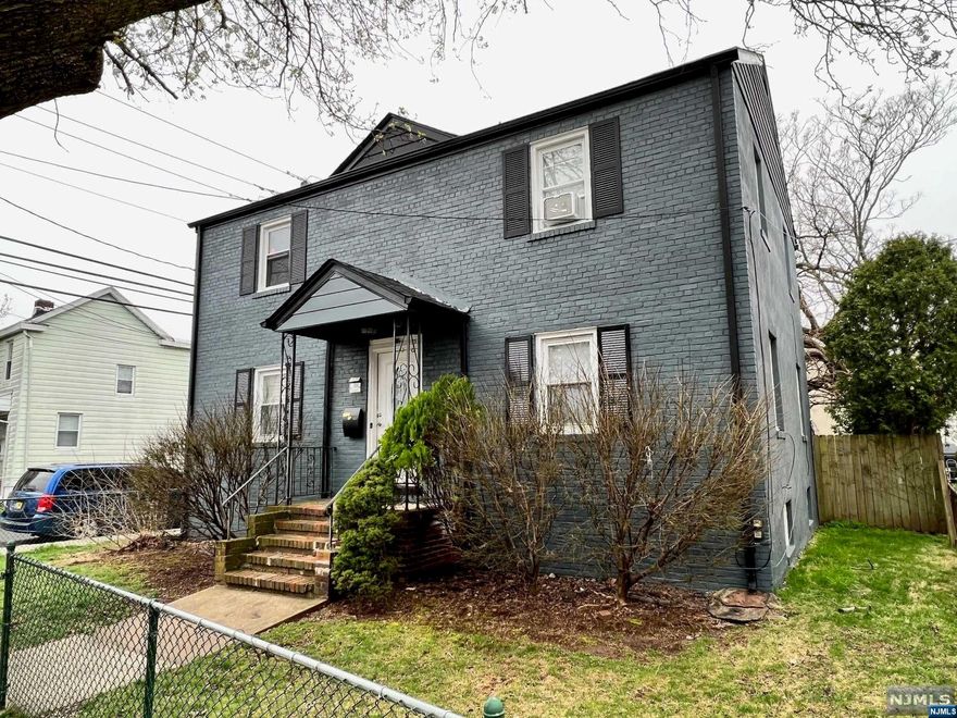 Fully occupied Side By Side Investment property ready to generate income. These units each have two bedrooms, two baths, living room and eat- in kitchen. Left unit has sole access to finished basement with full bath and washer/ dryer hook- up. Corner property with enclosed yard and one car detached garage. Both units have separate utilities. Close to Parks, restaurants, shopping, public transportation, major highways and NYC. For more information on this property, please call Ascensao Gutierrez at 973-207-0956