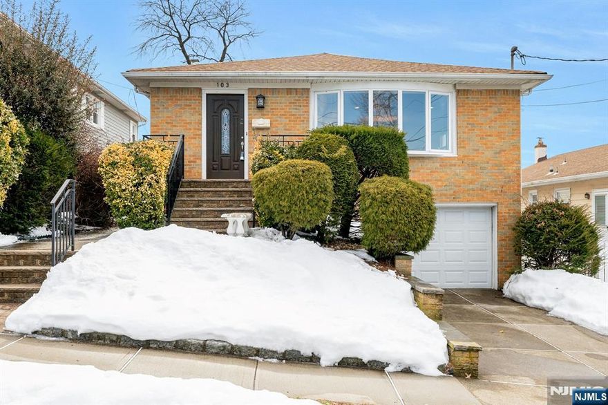 Freshly painted and ready to go! This spacious ranch is in the sought after Manor Section of North Arlington. The eat-in kitchen has plenty of cabinetry and room for a table and chairs. The living room and dining room get tons of natural light. Plenty of room for a growing family. Three updated full bathrooms in this home. The primary bedroom has its own bathroom, two closets and outside entry to rear yard deck. The basement is fully finished with a backyard entrance and entry from the attached garage. Great space for extended family. Quiet street, close to parks, NYC transportation, eateries and more. Don't miss seeing this pretty house!